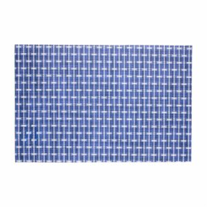Individual Tejido Cuadrado Azul FREE HOME 1 Pieza
