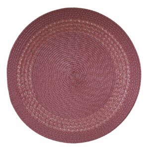 Individual Para Mesa Redondo Vino FREE HOME 38 Cm