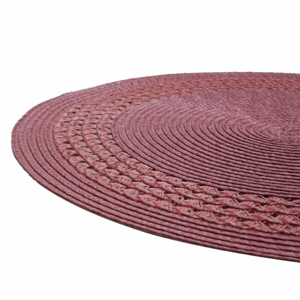 Individual Para Mesa Redondo Vino FREE HOME 38 Cm - Imagen 2