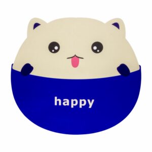Individual Infantil Happy Azul FREE HOME 34 X 38 X 1,6  Cm