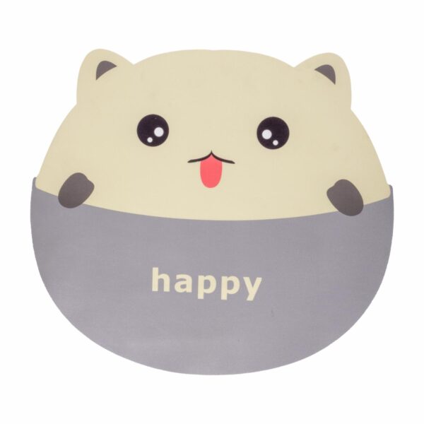 Individual Infantil Happy Gris FREE HOME 34 X 38 X 1,6  Cm