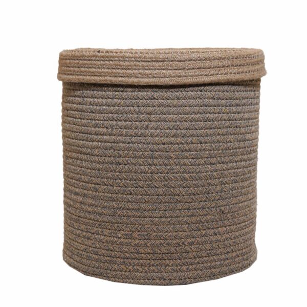 Cesta Multiuso Color Gris Sin Azas FREE HOME Unidad