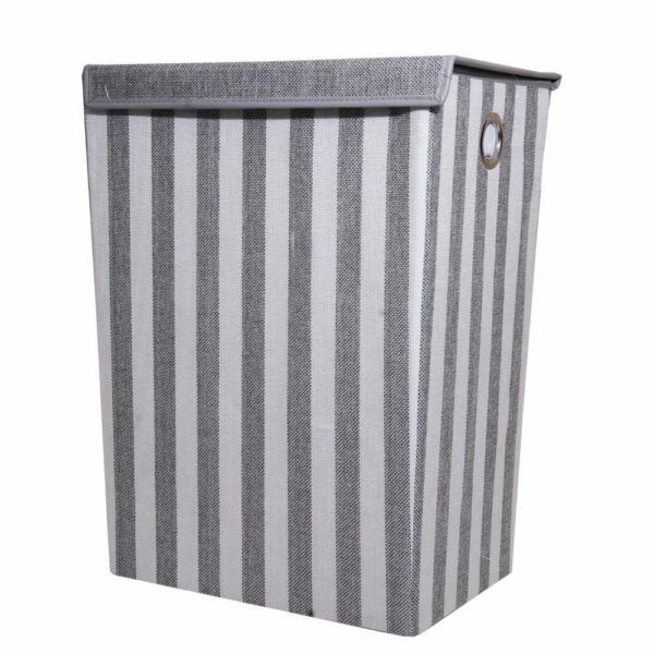 Cesto Para Ropa De Tela Con Rayas FREE HOME Unidad