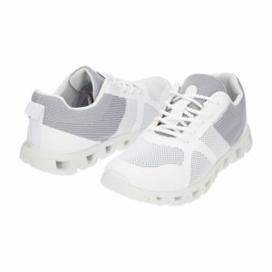 Zapato Deportivo Run Blanco Con Gris MGX BASIC
