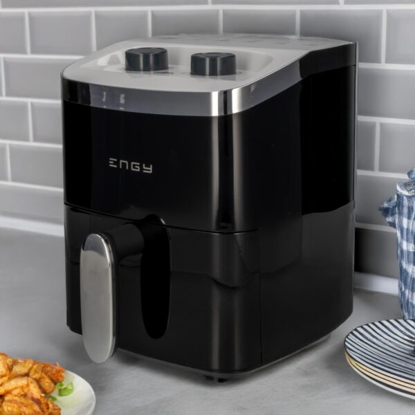 Air Fryer 1000 Watts Manual KY-1010J-10 ENGY 2,5 Litros - Imagen 3