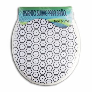 Asiento De Inodoro Rombos FREE HOME 1 Pieza
