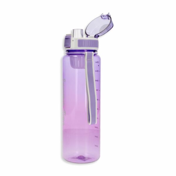 Tomatodo Morado Con Tapa Ciclk Y Cordón FREE HOME 1100 Ml - Imagen 2