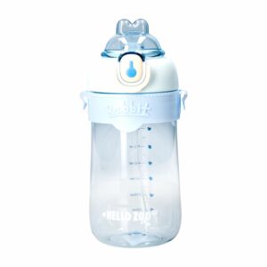 Tomatodo Diseño Oso Color Azul Con Correa FREE HOME 800 Ml