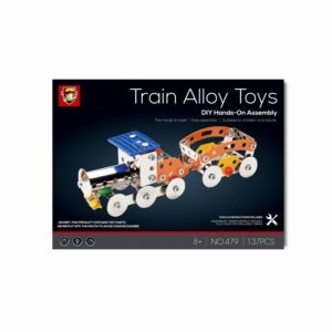 Kit Para Armar Tren ASSEMBLY TOYS 137 Piezas