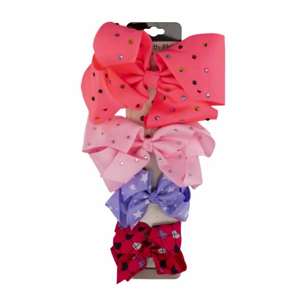 Lazos Para Cabello Multicolores HAIR WITH FLAIR X4 Uds