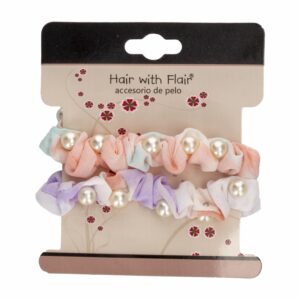 Chunchis Para Cabello Con Perlas HAIR WITH FLAIR X2 Uds