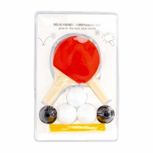 Raquetas De Ping Pong Con 3 Pelotas WELSTAR Set