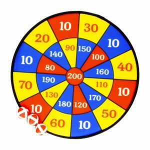 Juego De Dardos Mas Tablero WELSTAR 6 Piezas