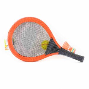 Juego De Raquetas AO-JIE Incluye Pelota Y Gallo