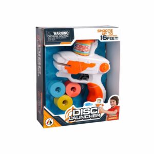 Lanzador De Discos AO-JIE incluye 12 Discos