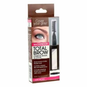 Sellante Para Cejas Con Peinilla Café Oscuro COVER YOUR GRAY 10 G
