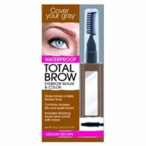 Sellante Para Cejas Con Peinilla Café Medio COVER YOUR GRAY 10 G
