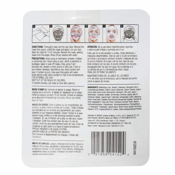 Mascarilla Facial Negra De Burbujas Oxigenadas DERMACTIN-TS 20 G - Imagen 2