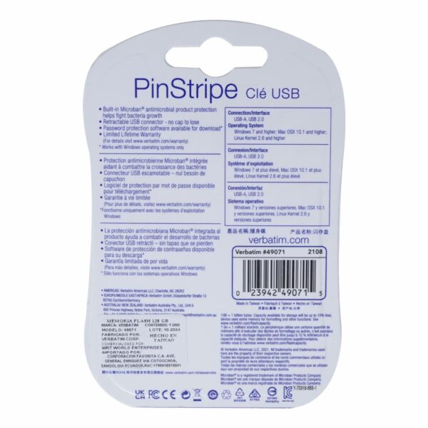 USB Flash VERBATIM 128gb - Imagen 2