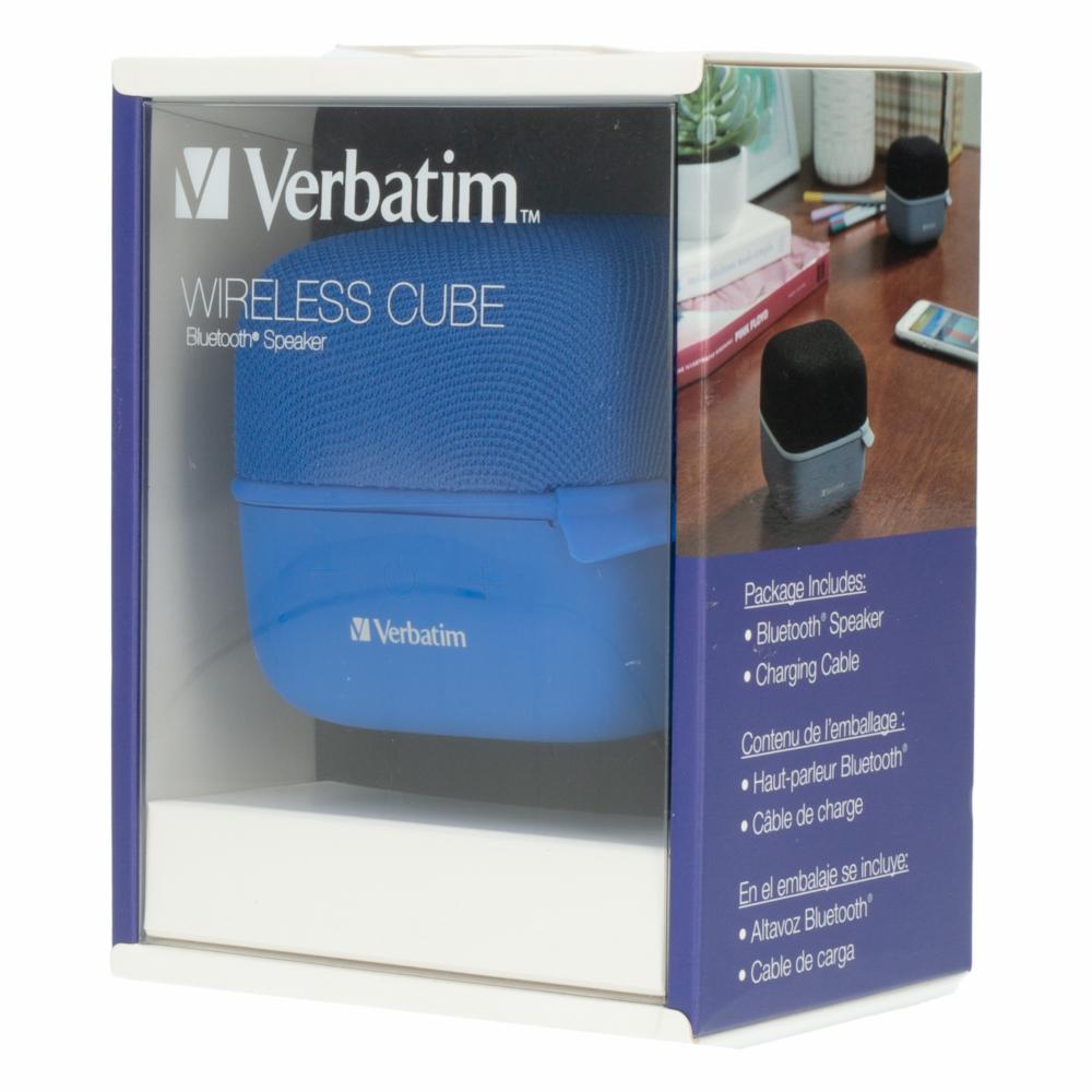 Altavoz Cube VB70226 VERBATIM Azul - Imagen 4
