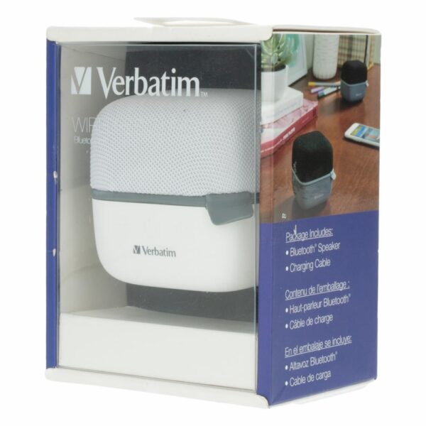 Altavoz Cube VB70227 VERBATIM Blanco - Imagen 4
