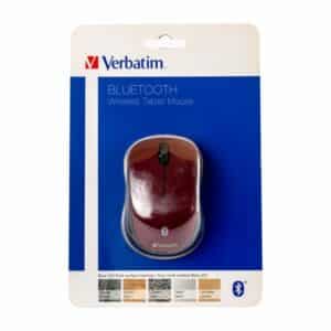 Mouse Bluetooth Para Tablet Blue Led Granate VERBATIM Inalámbrico