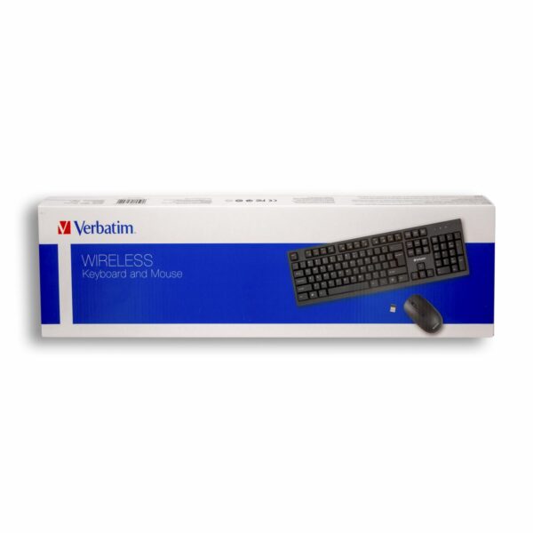 Teclado Y Mouse Negro VERBATIM Inalámbrico - Imagen 3