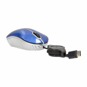 Mini Mouse Óptico Viaje Commuter Azul VERBATIM Con Cable