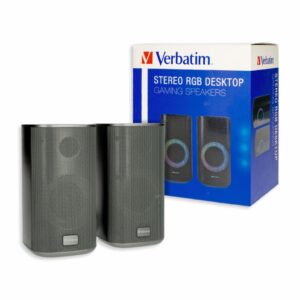 Parlantes Gaming Stereo 70748 VERBATIM RGB