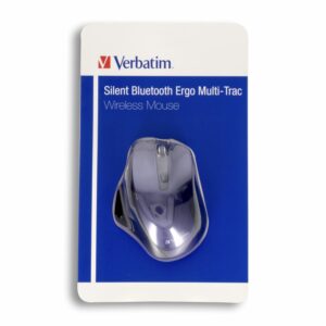 Mouse Multitrac Violeta VERBATIM Inalámbrico