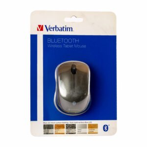 Mouse Bluetooth Para Tablet Blue Led Grafito VERBATIM Inalámbrico