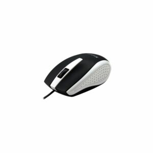 Mouse Óptico Portátil Blanco VERBATIM Alámbrico