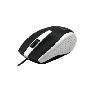 Mouse Óptico Portátil Blanco VERBATIM Alámbrico