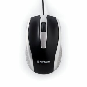 Mouse Óptico Portátil Plomo VERBATIM Alámbrico