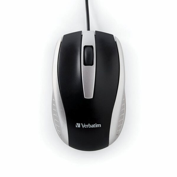 Mouse Óptico Portátil Plomo VERBATIM Alámbrico