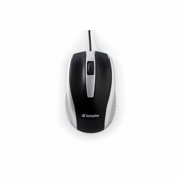 Mouse Óptico Portátil Plomo VERBATIM Alámbrico
