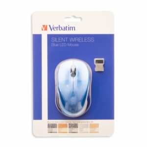 Mouse Silent Blue Led Blue VERBATIM Wireless