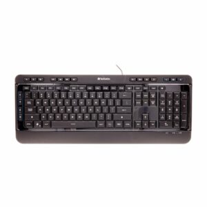 Teclado Silencioso Negro VERBATIM USB