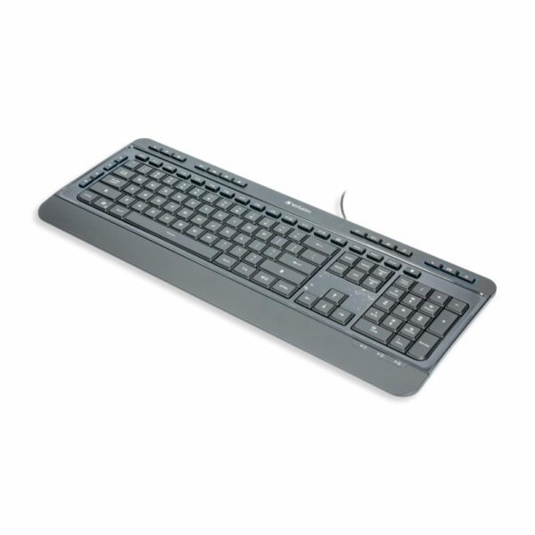 Teclado Silencioso Negro VERBATIM USB - Imagen 2