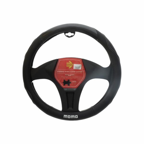 Cubre Volante De Auto MOMO Negro