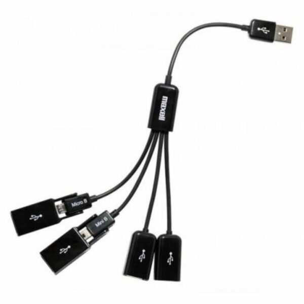 Cable Usb Múltiple 4 Puertos MAXELL Unidad