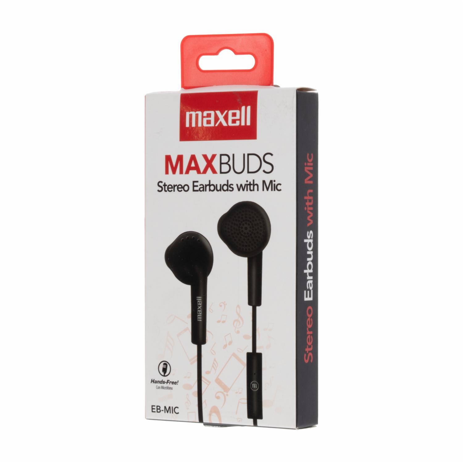Audífonos Max Buds EB-MIC MAXELL Con Cable - Imagen 2