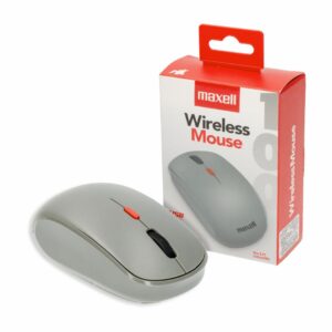 Mouse Wireless Gris MOWL-100 2.4 GHZ MAXWELL Inalámbrica