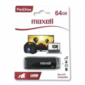 Memoria Usb Black MAXELL 64 Gb
