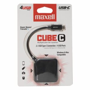Adaptador USB 3.0 Cubo Tipo C MAXELL Unidad
