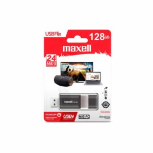 Usb Negra MAXELL 128 Gb