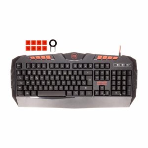 Teclado Para Jugadores Iluminado MAXELL USB