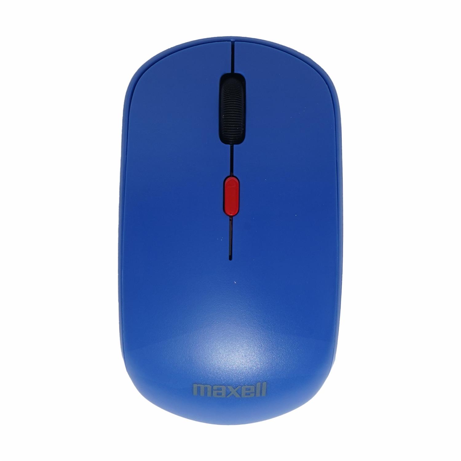 Mouse Azul MOWL-100 MAXELL Inalámbrico - Imagen 2