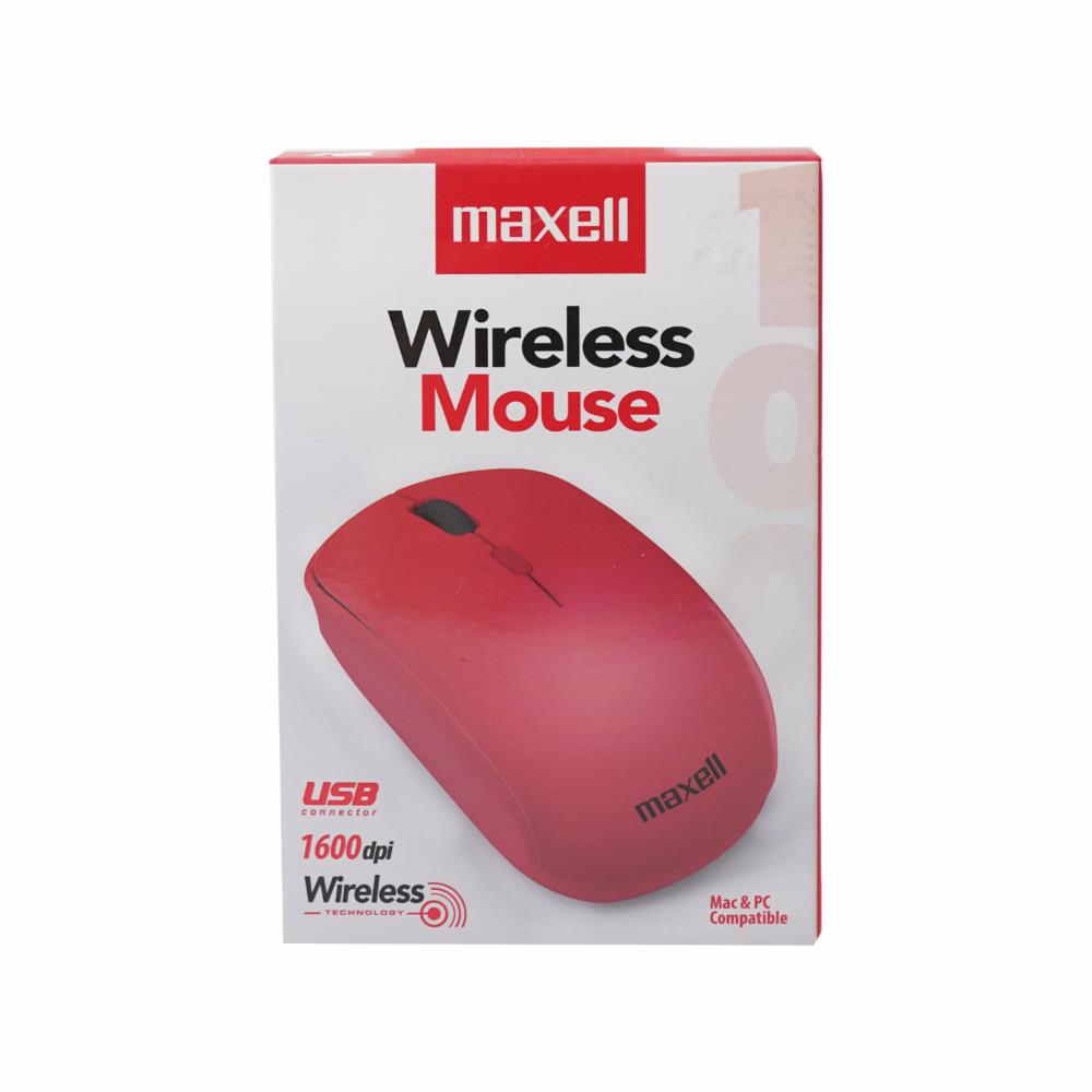 Mouse 2.4Ghz - Rojo MOWL-100 MAXELL Inalámbrico - Imagen 3