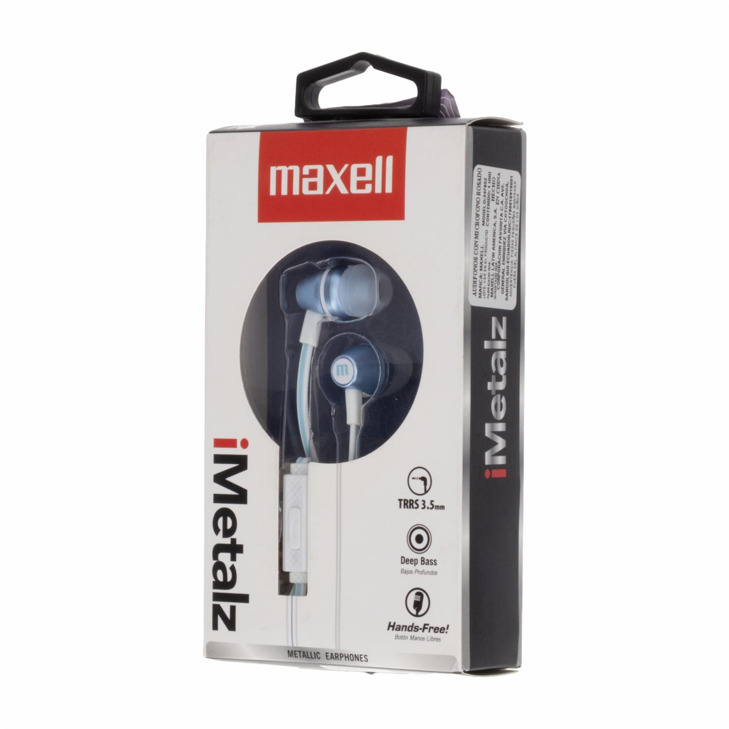 Audífonos Imetalz 347952 MAXELL Con Cable - Imagen 2